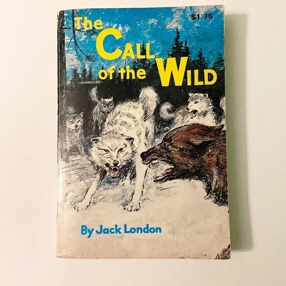 Vintage 1981 The Call of the Wild by Jack London Whitman Classics Paperback